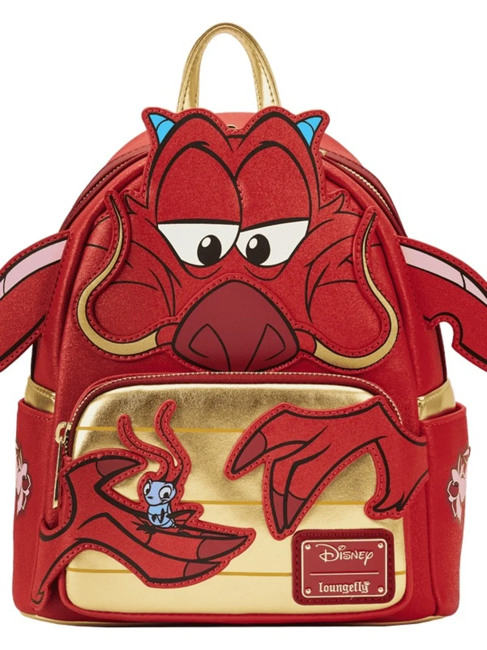 Mushu loungefly glitter mini backpack GRAIL RARE